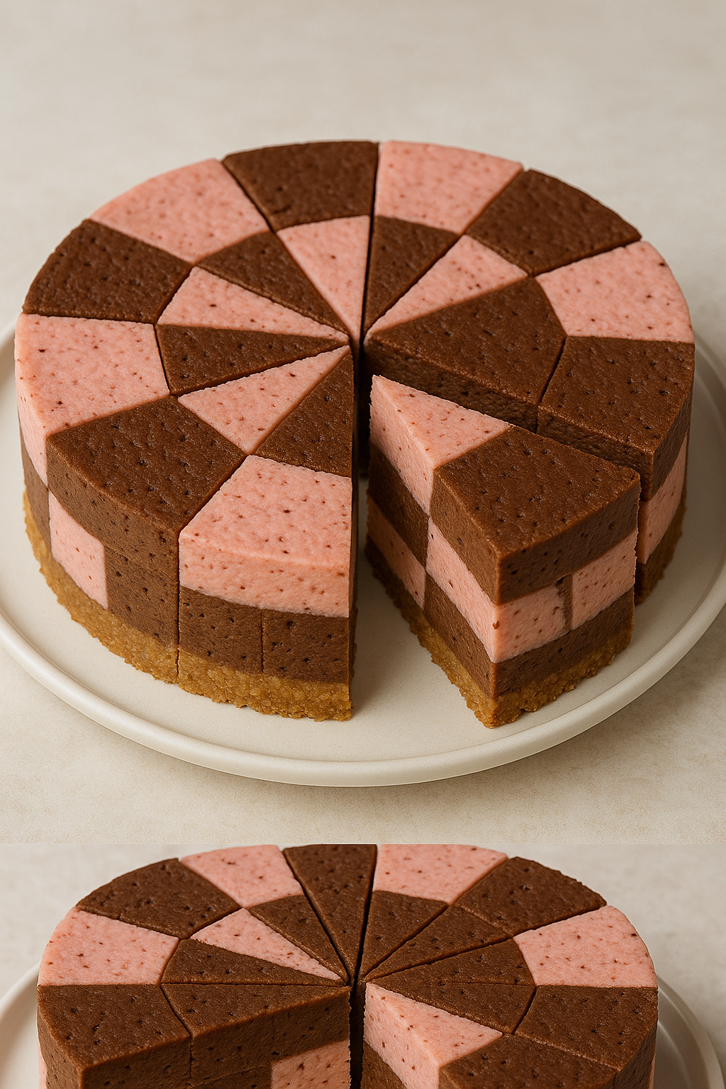 Cheese Cake Crunchy Snack