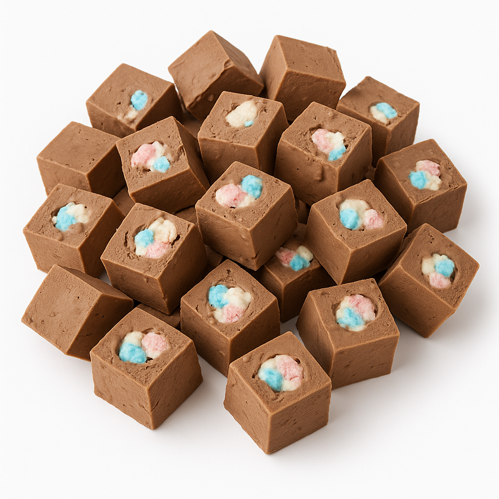 Chocolate Marshmallow Ice Cream Crunchy Snack