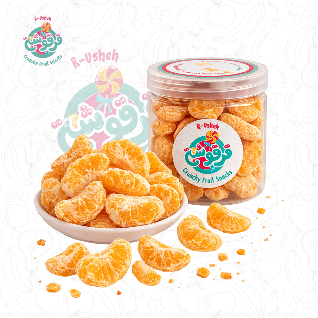 Mandarin Crunchy Fruit Snack