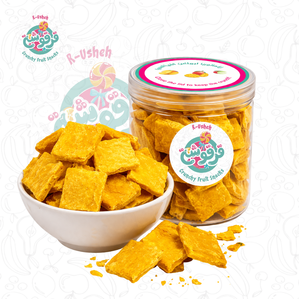 Blended Mango Crunchy Fruit Snack