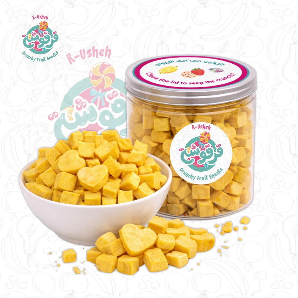 Mango with nuts Crunchy Fruit Snack