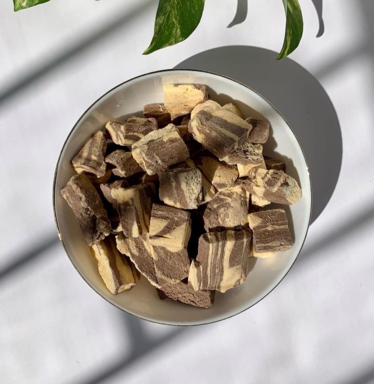 Banana Chocolate Crunchy Ice Cream Snack