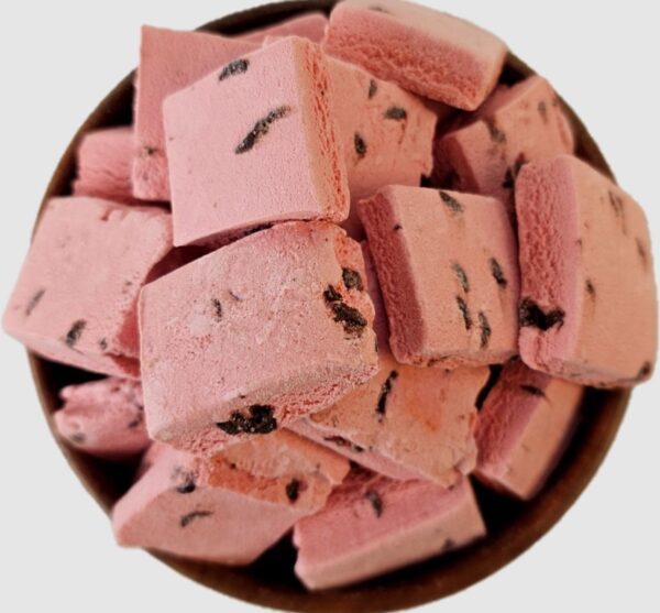 Watermelon Crunchy Ice Cream Snack